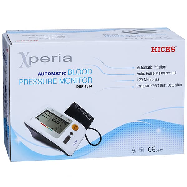 Hicks Xperia Automatic Blood Pressure Monitor with Memory DBP-1314