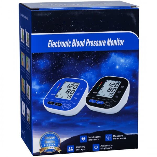 Pristyn care Digital Blood Pressure Machine PC123002 Blue 20.32 x 12.7 x 15.24 cm