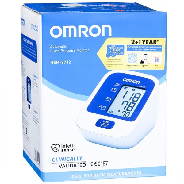 B.P. Monitor (Omron) Hem 8712 Device 103 x 80 x 129 mm