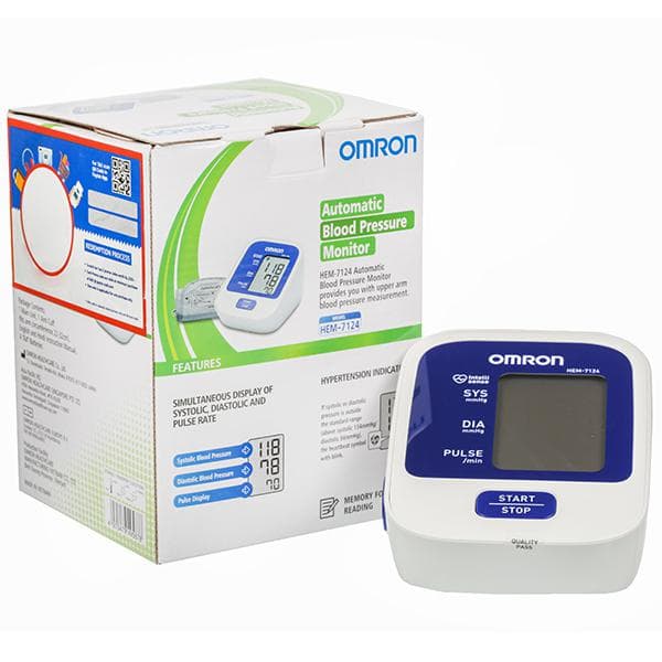 B.P. Monitor (Omron) Hem 7124 Device 1 Pc