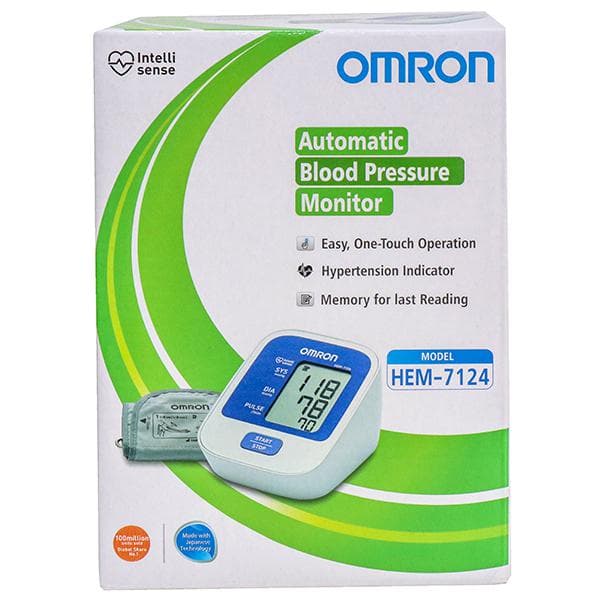 Omron Automatic Blood Pressure Monitor HEM-7124