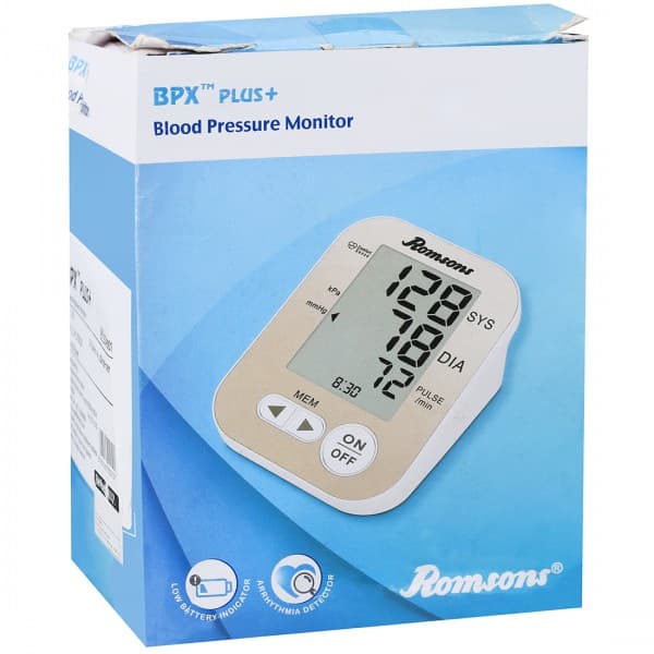 Romsons Blood Pressure Monitor BPX Plus+ GS-9001 Device