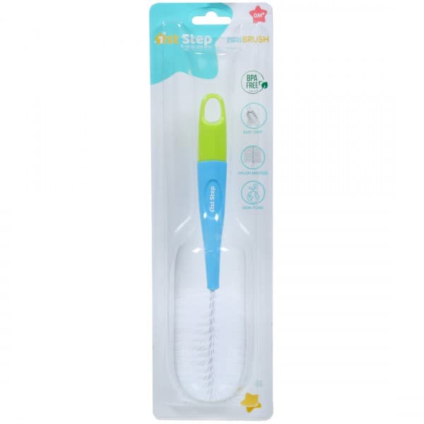 1st Step Bottle & Nipple Brush 0M+ ST-1137BL Blue & Green