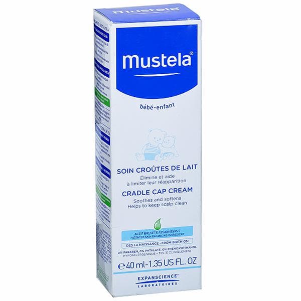 Mustela Cradle Cap Cream 40 ml