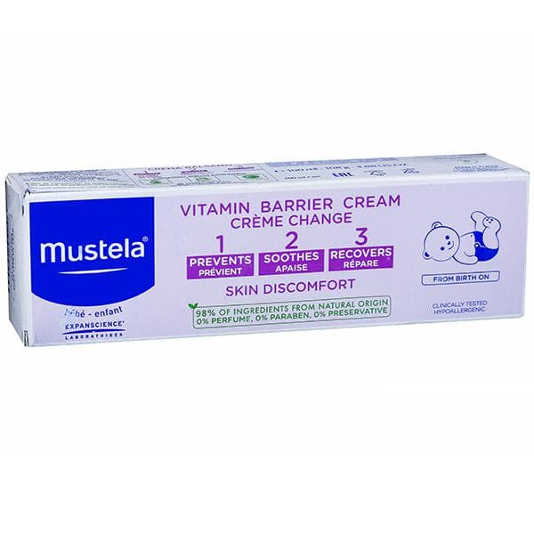 Mustela Vitamin Barrier Cream 123 100 ml
