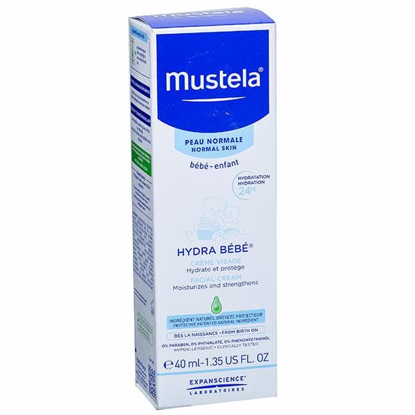 Mustela HydraBebe Facial Cream 40 ml