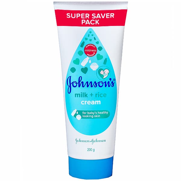 Johnsons Baby Milk + Rice Cream 200 g