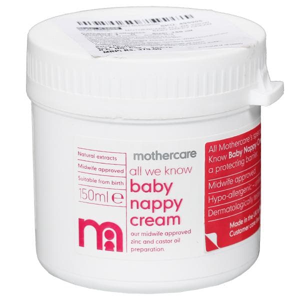 Mothercare All We Know Baby Nappy Cream 150 ml