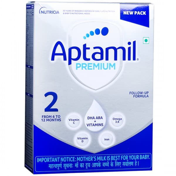 Aptamil Premium Stage 2 Follow Up Formula Powder 6 To 12 Months Refill 400 g