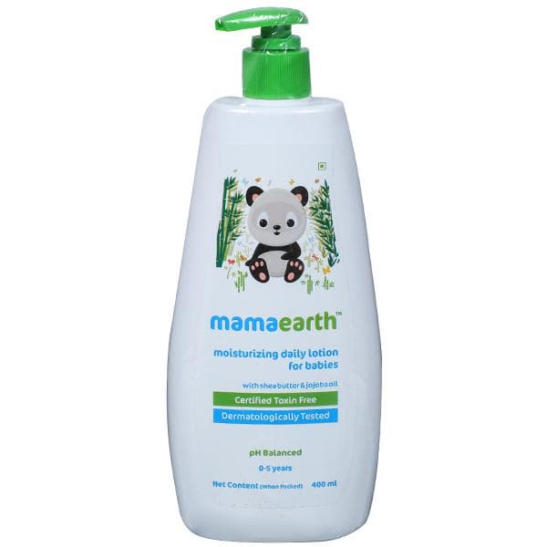 Mamaearth Moisturizing Daily Lotion for Babies 0-5 Years 400 ml