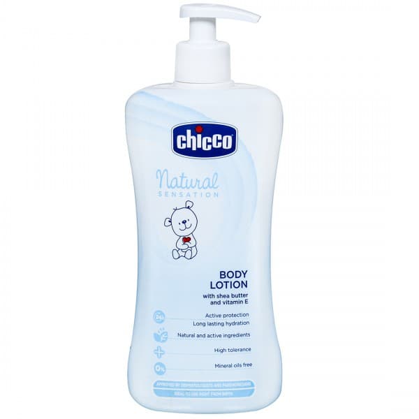 Chicco Natural Sensation Body Lotion with Shea Butter & Vitamin E CH79441 500 ml