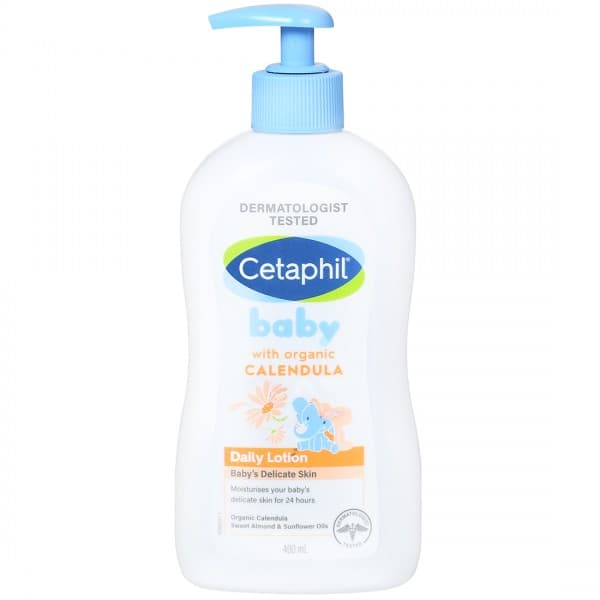 Cetaphil Baby Daily With Organic Calendula Lotion 400 ml