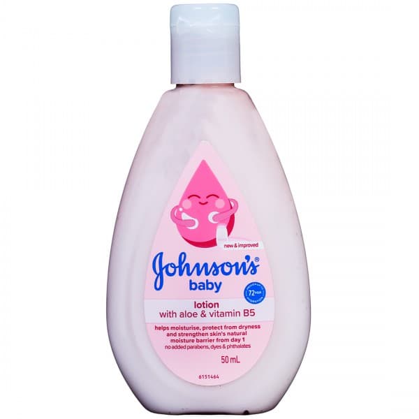 Johnsons Baby Lotion With Aloe & Vitamin B5 50 ml