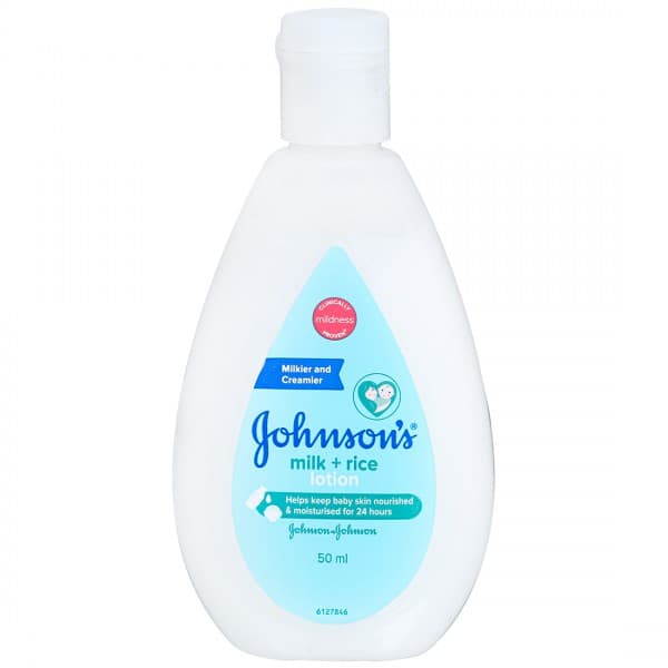 Johnsons Baby Milk + Rice Lotion 50 ml