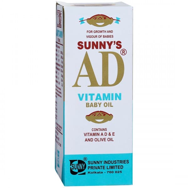 AD Vitamin Baby Oil 100 ml