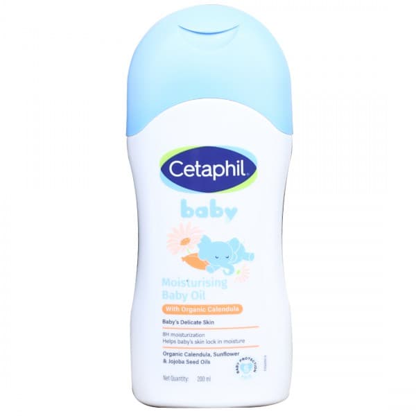 Cetaphil Baby Moisturising Baby Oil with Organic Calendula 200 ml