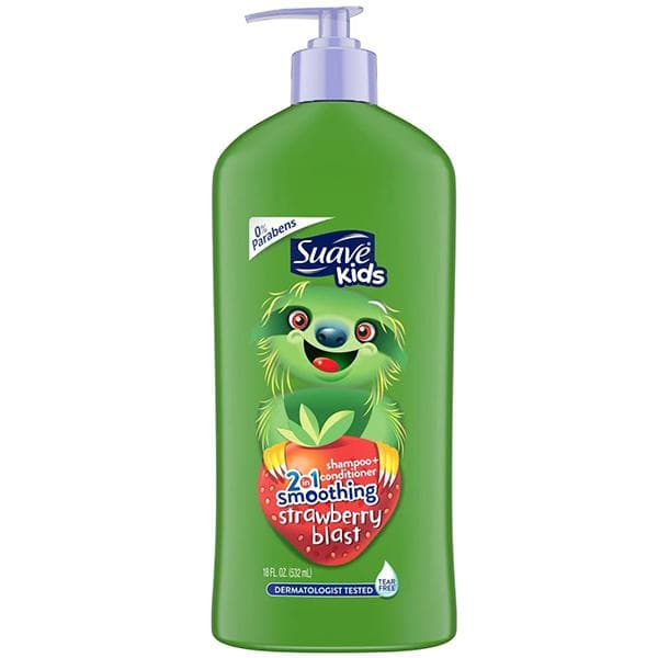 Suave Kids 2 in 1 Smoothing Strawberry Blast Shampoo + Conditioner 532 ml