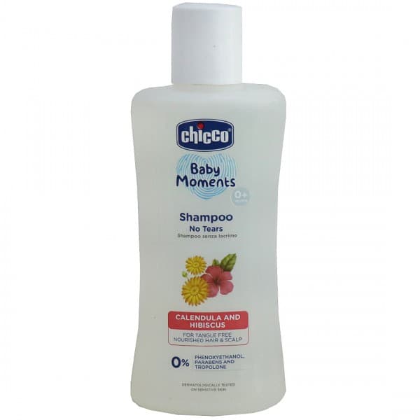 Chicco Baby Moments No Tears Shampoo Calendula and Hibiscus 0+ Months CH111981 100 ml