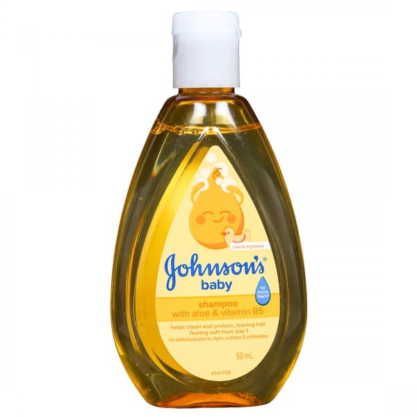 Johnsons Baby No More Tears Shampoo With Aloe & Vitamin B5 50 ml