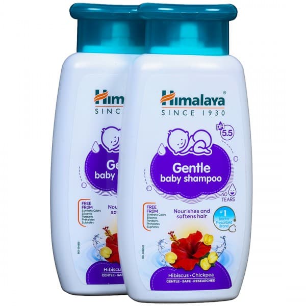 Himalaya Gentle Baby Shampoo (Buy 1 Get 1 Free) Pack Of 2 x 200 ml