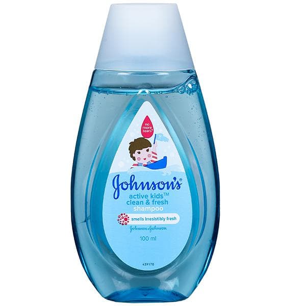 Johnsons Active Kids Clean & Fresh Shampoo 100 ml