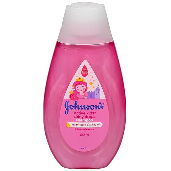 Johnsons Active Kids Shiny Drops Shampoo 100 ml
