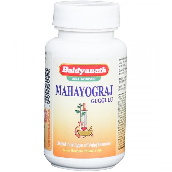 Baidyanath Jhansi Mahayograj Guggulu 40 Tablets