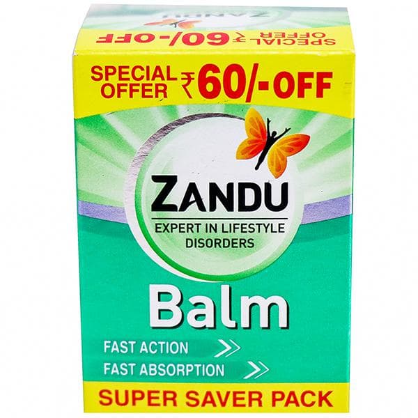 Zandu Balm (Special Offer Rs.60/- Off) 50 ml