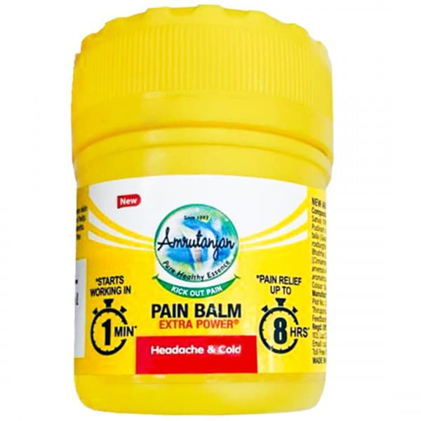 Amrutanjan (New) Extra Power Headache & Cold Pain Balm 50 ml