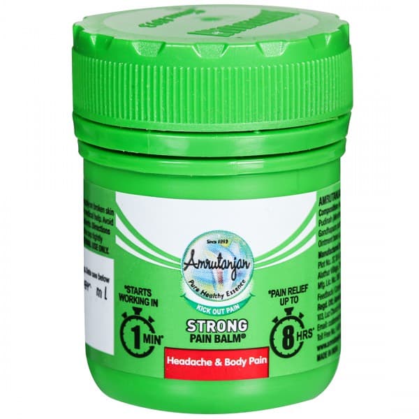 Amrutanjan Strong Headache & Body Pain Balm 27.5 ml