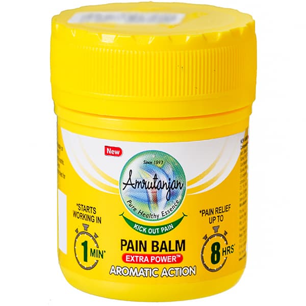 Amrutanjan Extra Power Yellow Pain Balm 50 ml