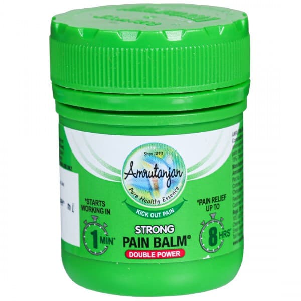 Amrutanjan Double Power Green Pain Balm 27.5 ml