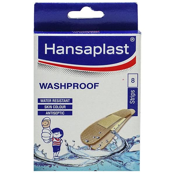 Hansaplast Washproof Strip Pack Of 8