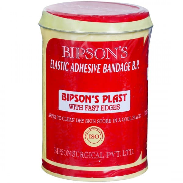 Bipson's Elastic Adhesive Bandage 10 cm X 4/6 m Pack Of 1