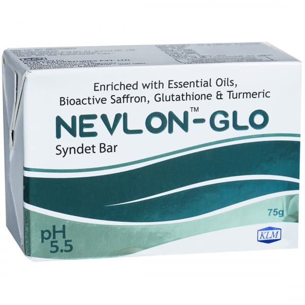 Nevlon GLO Syndet Bar 75 g
