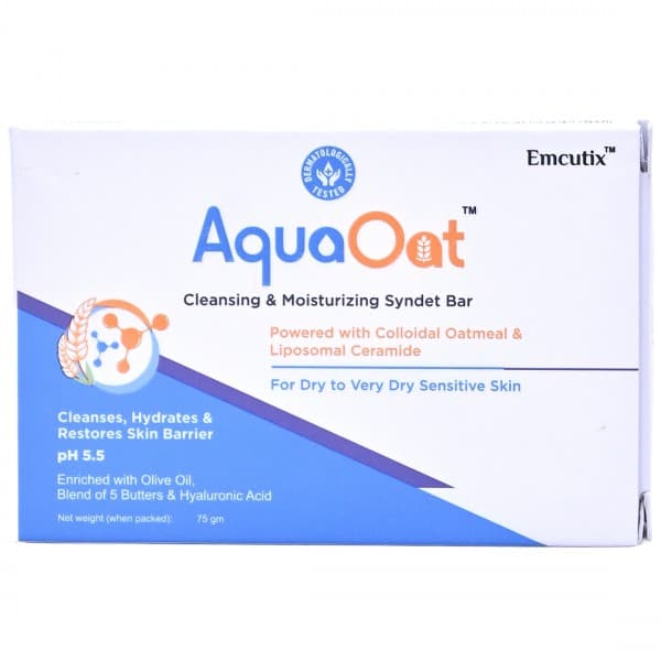 Aquaoat Cleansing & Moisturizing Syndet Bar 75 g