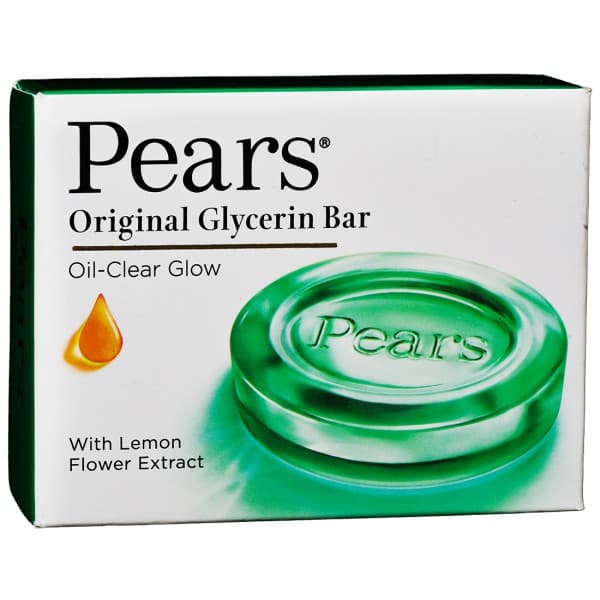 Pears Oil Clear Glow Original Glycerin Bathing Bar 75 g