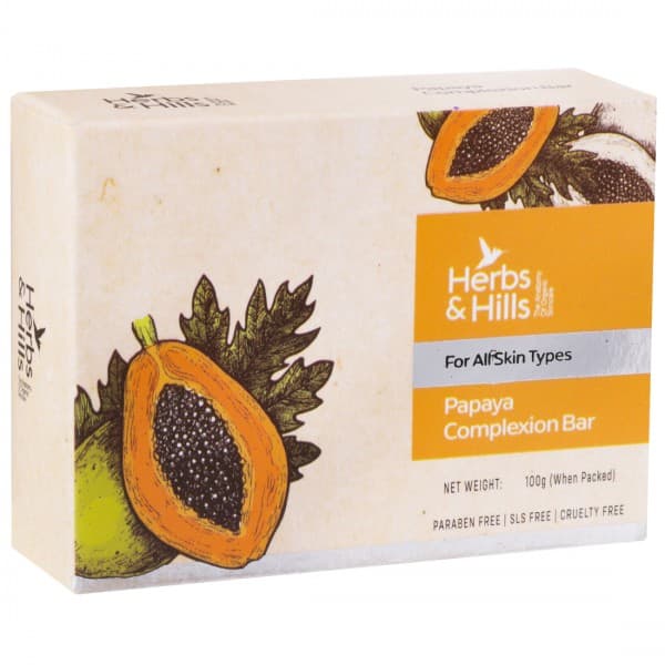 Herbs & Hills Papaya Complexion Bar 100 g