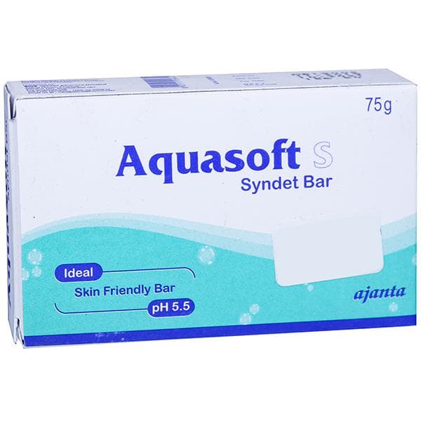 Aquasoft S Syndet Bar 75 g