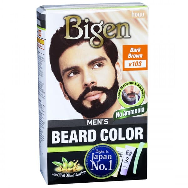 Bigen Mens Beard Color Dark Brown B103 (20 g + 20 g)