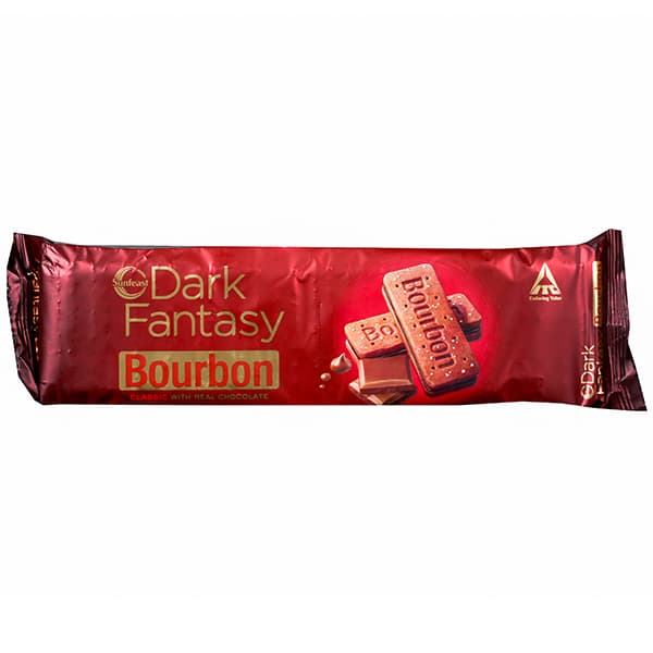 Sunfeast Dark Fantasy Bourbon Classic with Real Chocolate Biscuits 150 g