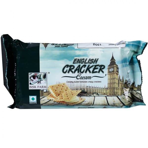 Bisk Farm English Cracker Cream Biscuits 150 g