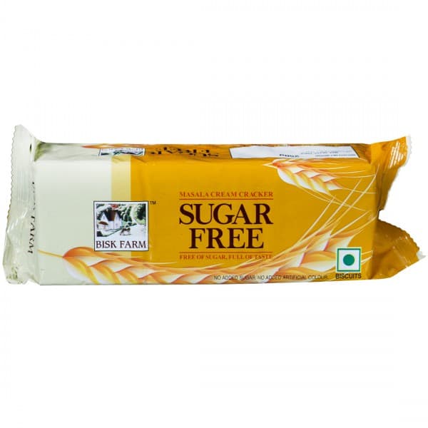 Bisk Farm Masala Cream Cracker Sugar Free Biscuits 250 g