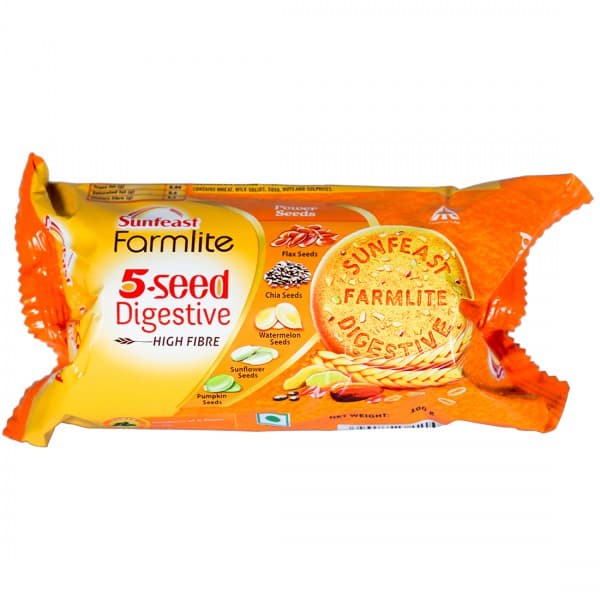 Sunfeast Farmlite 5 Seed Digestive High Fiber Biscuit 100 g