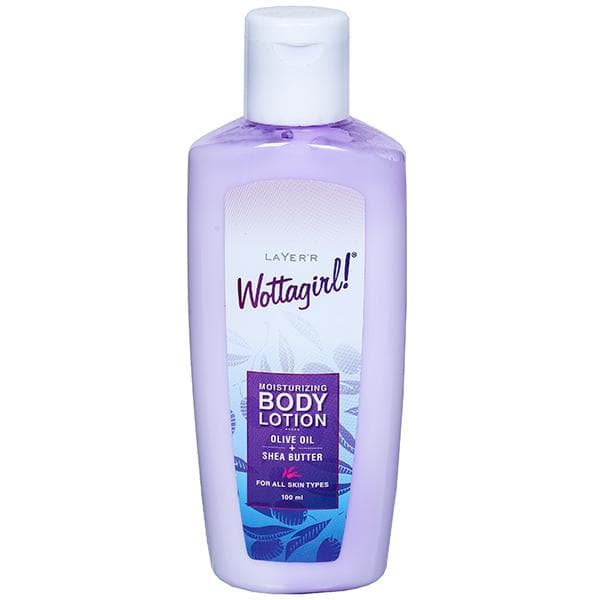 Layerr Wottagirl Moisturizing Body Lotion Olive Oil + Shea Butter 100 ml
