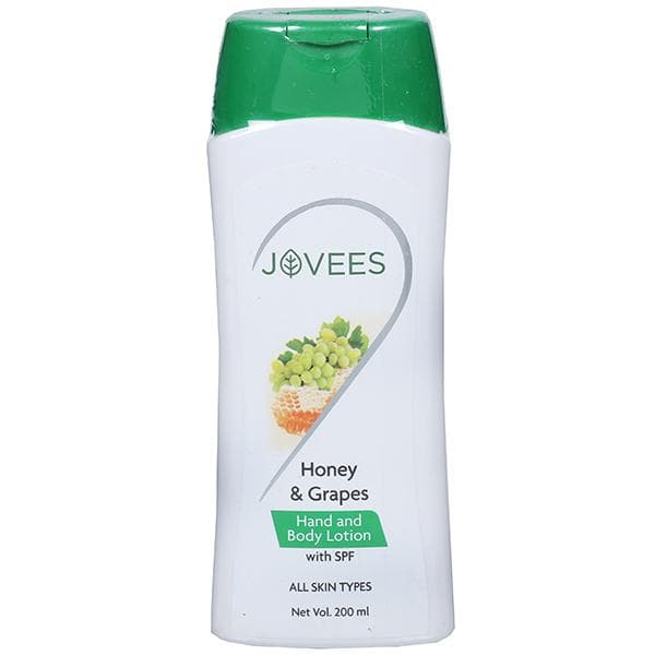 Jovees Honey & Grapes Hand and Body Lotion with SPF all Skin Types 200 ml
