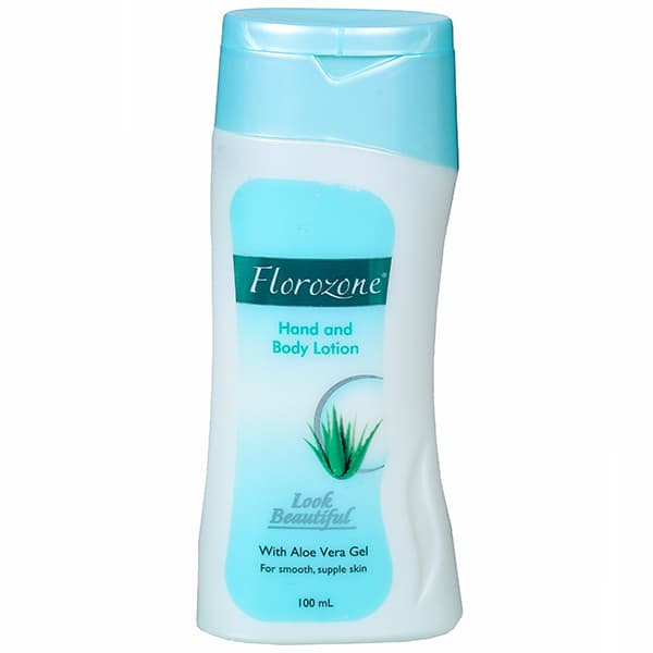Florozone Hand and Body Lotion Look Beautiful with Aloe Vera Gel 100 ml