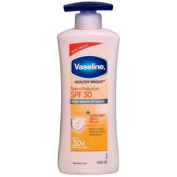 Vaseline Healthy Bright Sun + Pollution Spf 30 Multi Vitamin UV Lotion 400 ml