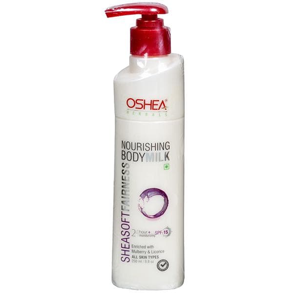 Oshea Herbals Sheasoft Fairness Nourishing Spf 15 Body Milk 250 ml