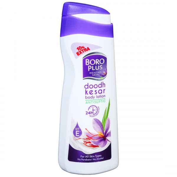 BoroPlus Antiseptic Doodh Kesar Body Lotion (10% Extra) 90 ml
